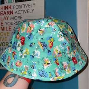 Floral bucket hat